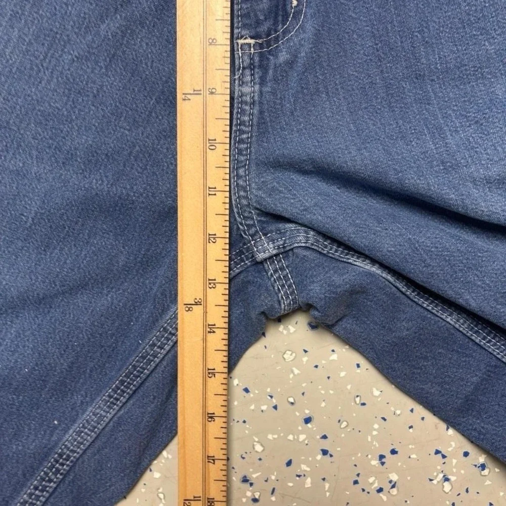 Carhartt Jeans Mens 38x30 Blue Carpenter Loose Fit Baggy Work Denim Y2K